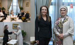 Emine Erdoğan, UNICEF Türkiye Temsilcisi Regina De Dominicis ile görüştü