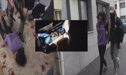 Taksim'deki saldırıyı gerçekleştiren teröristin yakalanması polis kamerasında