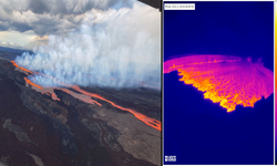 Dünyanın en geniş yanardağı Hawai’ide lav püskürmeye başladı!