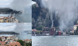 Beykoz'da yangın: "Duman boğaz'da bir çok noktada görülüyor"
