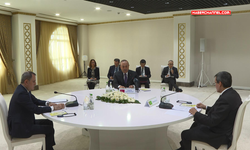 Çavuşoğlu, Türkiye-Azerbaycan-Türkmenistan Üçlü Dışişleri Bakanları Toplantısı’na katıldı...