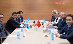 TBMM Başkanı Mustafa Şentop, Malezya Temsilciler Meclisi Başkanı ile görüştü