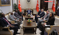 Cumhurbaşkanı Yardımcısı Fuat Oktay, Sudan heyetini kabul etti