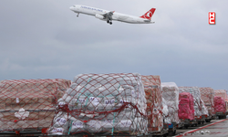 Turkish Cargo yardım malzemesi taşımaya devam ediyor...