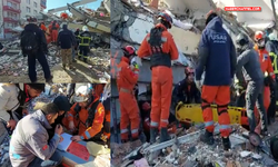 Polonya ekibi, 11’inci depremzedeyi enkazdan kurtarmak için çalışıyor...