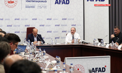 AFAD'daki 'deprem' toplantısında 11 çalışma grubu oluşturuldu...