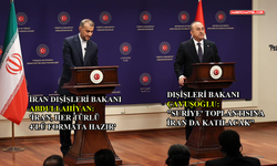 Bakan Çavuşoğlu ile Emir Abdullahiyan'dan ortak basın toplantısı...