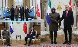 Cumhurbaşkanı Erdoğan, Sierra Leone Cumhurbaşkanı Jullius Bio ile görüştü