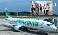 İzmir Adnan Menderes, Transavia’nın ilk Paris uçuşunu karşıladı...