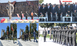 Çanakkale Kara Savaşları'nın 108'inci yıl dönümünde şehitler anıldı...