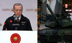 Cumhurbaşkanı Erdoğan, Yeni Altay Tankının teslim törenine katıldı