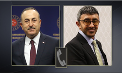 Dışişleri Bakanı Çavuşoğlu, BAE'li mevkidaşı El Nahyan ile görüştü...