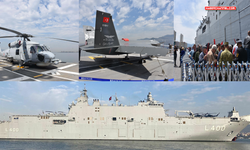 TCG Anadolu İzmir'de ziyaretçilere açıldı