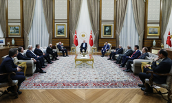 Cumhurbaşkanı Erdoğan, ittifak liderlerini kabul etti...