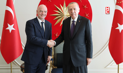 Cumhurbaşkanı Erdoğan, FIFA Başkanı Infantino ile görüştü