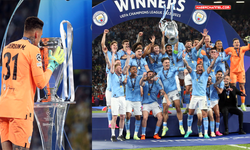 Şampiyon "Manchester City" kupasını aldı