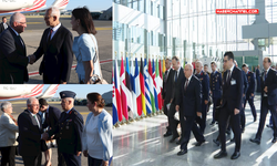 Milli Savunma Bakanı Yaşar Güler, NATO Karargahı'na geldi...
