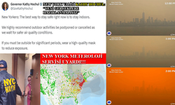 New York’ta orman yangını dumanı nedeniyle 'maske' dağıtılacak!..