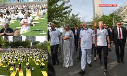 Hindistan Başbakanı Narendra Modi, New York’ta binlerce kişiyle yoga yaptı