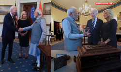 Hindistan Başbakanı Modi, Washington'da ABD Başkanı Biden ile görüştü