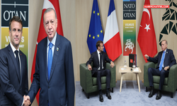 Cumhurbaşkanı Erdoğan, Vilnius'ta Fransa Cumhurbaşkanı Macron ile görüştü