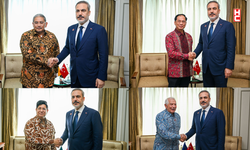 Dışişleri Bakanı Hakan Fidan, Endonezya’da mevkidaşlarıyla görüştü