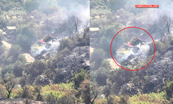Yunanistan’da yangın söndürme uçağı düştü...