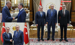 Cumhurbaşkanı Erdoğan, Azerbaycan Dışişleri Bakanı Ceyhun Bayramov'u kabul etti