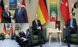 Cumhurbaşkanı Erdoğan, Almanya Şansölyesi Olaf Scholz ile görüştü