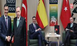Cumhurbaşkanı Erdoğan, Vilnius'ta İspanya Başbakanı Sanchez ile görüştü