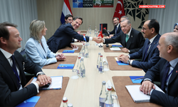 Cumhurbaşkanı Erdoğan, Litvanya'da Hollanda Başbakanı Rutte ile görüştü
