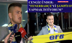 Cengiz Ünder: “Öz güveni yüksek bir futbolcuyum”