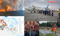 Kanada’nın doğusunda orman yangınları sebebiyle olağanüstü hal ilan edildi...