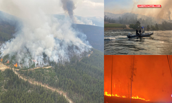Kanada’nın Batı Kelowna bölgesinde 50 yapı yangında yıkıldı...