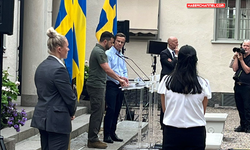 Ukrayna Devlet Başkanı Volodimir Zelenski, İsveç’e geldi