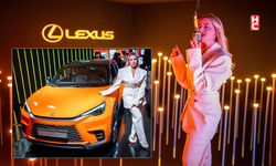 Londra'da sıra dışı bir gün: Hadise, Lexus LBX Cool ile tanıştı