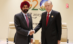 Cumhurbaşkanı Erdoğan, Dünya Bankası Başkanı Ajay Banga ile görüştü