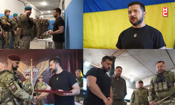 Ukrayna Devlet Başkanı Zelenski’den cephe hattına ziyaret