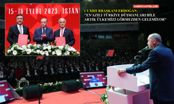 Cumhurbaşkanı Erdoğan, Dünya Türk İş Konseyi 10'uncu Kurultayı'na katıldı