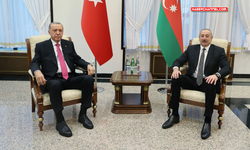 Cumhurbaşkanı Erdoğan, Azerbaycan Cumhurbaşkanı Aliyev ile görüştü...