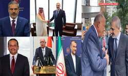 Bakan Hakan  Fidan, Katar, Suudi Arabistan, Mısır, Filistin ve İran Dışişleri Bakanı ile görüştü
