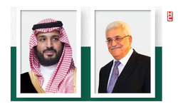 Suudi Arabistan Başbakanı Bin Selman, Mahmud Abbas ile görüştü
