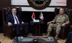 Dışişleri Bakanı Fidan, Lübnan Genelkurmay Başkanı Aoun ile görüştü