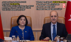 TBMM Başkanı Kurtulmuş, Azerbaycan Meclis Başkanı Gafarova ile görüştü