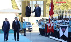 Cumhurbaşkanı Erdoğan, Avusturya Başbakanı Karl Nehammer'i resmi törenle karşıladı