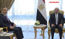 Dışişleri Bakanı Fidan, Mısır Cumhurbaşkanı Sisi ile görüştü