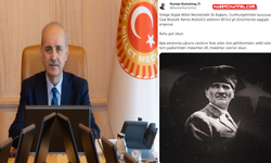 TBMM Başkanı Numan Kurtulmuş, Atatürk'ü andı...