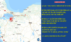 Gemlik Körfezi’nde 5.1 büyüklüğünde deprem; "İstanbul ve İzmir’den de hissedildi"