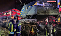 İtalya’da yolcu trenleri çarpıştı: "17 yaralı"