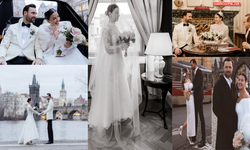 Prag'ta rüya gibi bir düğün: Hacer Pala - Onur Pala